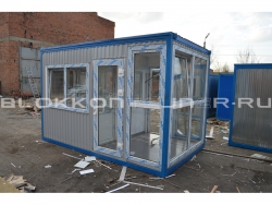 Блок-контейнер 4м, проходная, г.Ставрополь в Клетском
