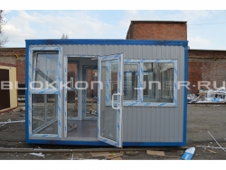 Блок-контейнер 4м, проходная, г.Ставрополь в Клетском